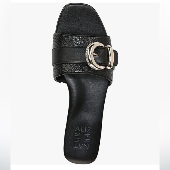 Naturalizer Women Santiago Fashion Slip On Slide Flat Sandal 9 - Picture 3 of 9